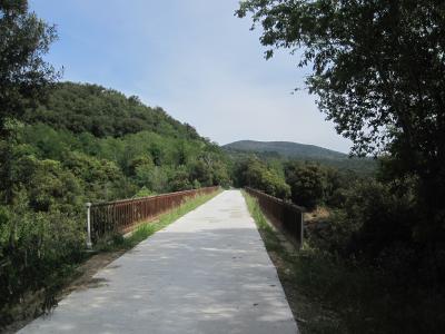 Voie verte de Céret à Amélie-les-Bains