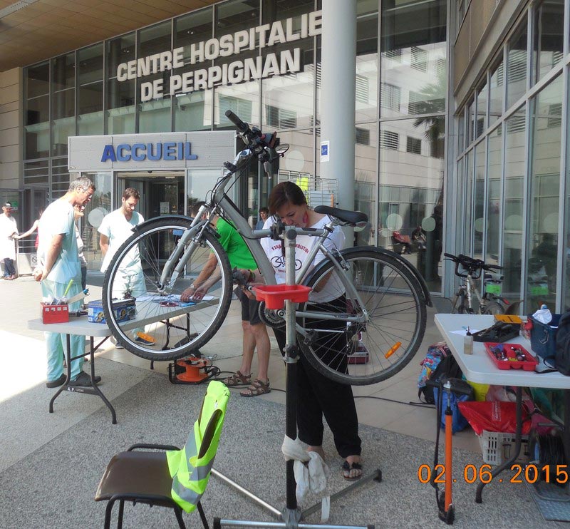 L'atelier vélo